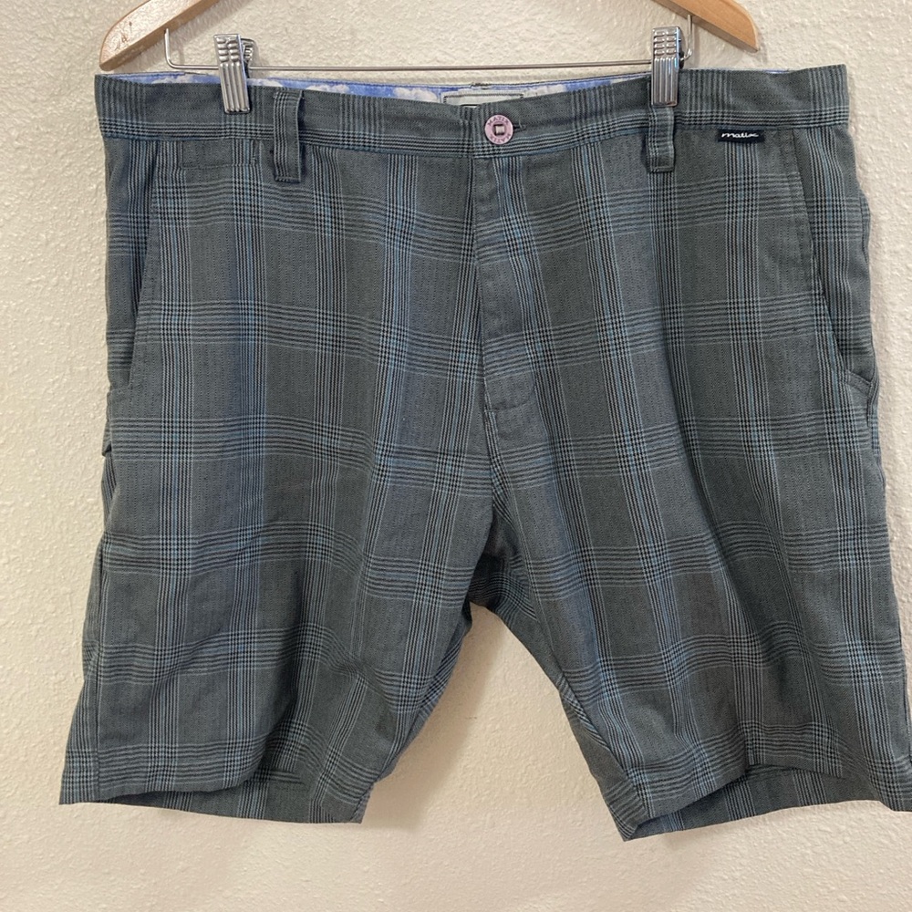 Matix Odin Men’s Flat Front Cargo Shorts Lightweight Buttons Pockets Sz 38